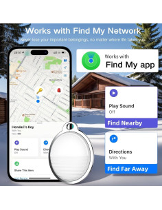 Rastreador Inteligente Sanofuturion Bluetooth para Equipaje y Mascotas 2