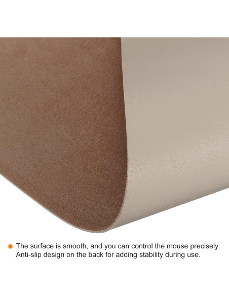 Alfombrilla de Escritorio PATIKIL 60x30cm PVC Antideslizante