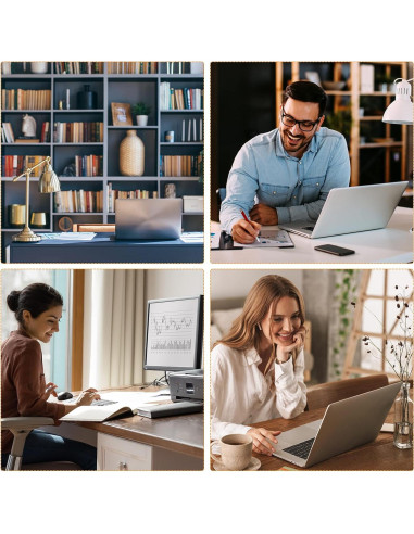 Alfombrilla de Escritorio PATIKIL 60x30cm PVC Antideslizante