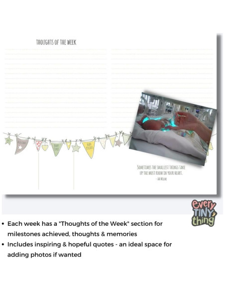 Diario de Seguimiento para Bebés en la NICU - Every Tiny Thing