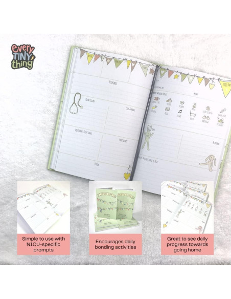 Diario de Seguimiento para Bebés en la NICU - Every Tiny Thing