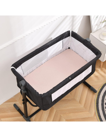 Sábanas Ajustadas para Cuna MEILA 100% Algodón 84x51 cm