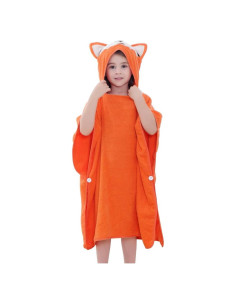 Toalla con Capucha MICHLEY Zorro para Bebé 69.85x69.85 cm