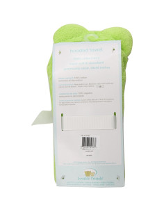 Toalla con Capucha de Algodón Luvable Friends Rana 76x91 cm 2