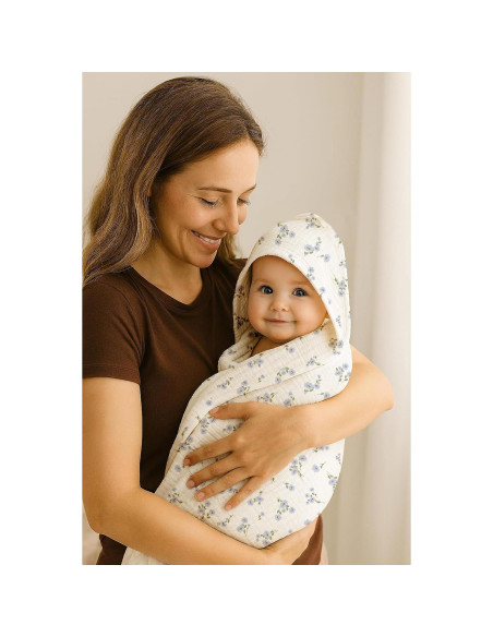 Toallas de Bebé con Capucha Wimist 76.2x76.2cm 2 Piezas