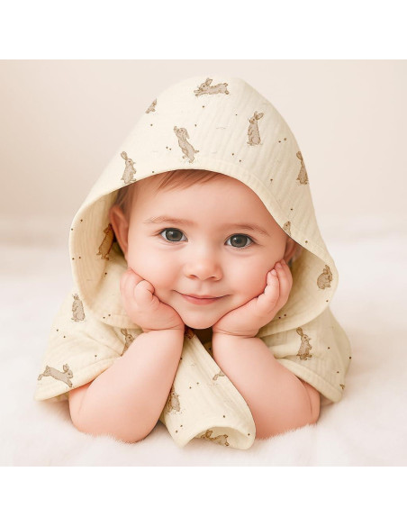 Toallas de Bebé con Capucha Wimist 76.2x76.2cm 2 Piezas