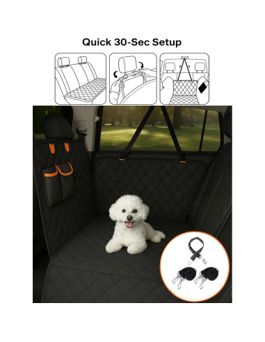 Funda de Asiento para Perros Fidozen SC3V1 Impermeable Universal