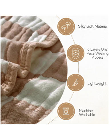 Toalla de Baño con Capucha HardNok Muselina 140x71 cm