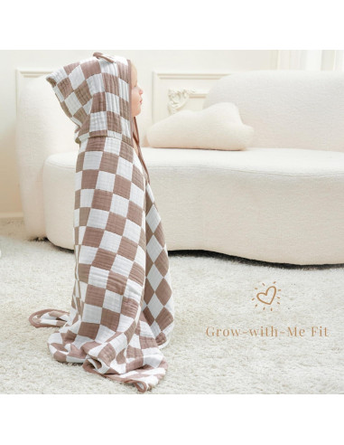 Toalla de Baño con Capucha HardNok Muselina 140x71 cm