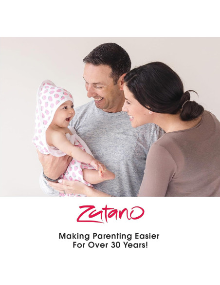 Toalla con Capucha Zutano de Algodón Orgánico Elefante 73.66cm