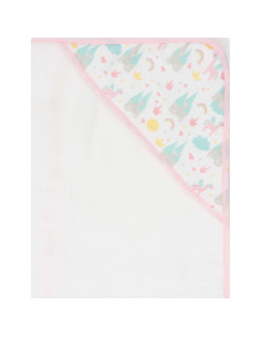 Toallas de Bebé con Capucha Little Celebrity 3 Piezas Unicornio 2