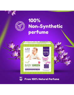 Toallitas Húmedas Biodegradables para Bebés - 432 Unidades 2