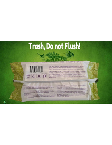 Toallitas Húmedas Biodegradables para Bebés - 432 Unidades