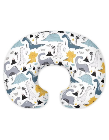 Funda de Almohada de Lactancia Mintulipy Dinosaurio Extraíble