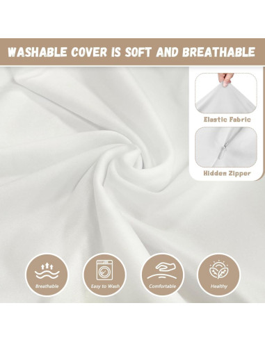 Funda de Almohada de Lactancia TSVAGA Escamas de Sirena Suave