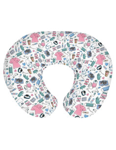 Funda de Almohada de Lactancia Rosa ZoUbqchY 55.88x45.72 cm