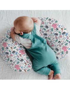 Funda de Almohada de Lactancia Rosa ZoUbqchY 55.88x45.72 cm 2