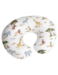 Cubierta de Almohada de Lactancia Sweet Jojo Verde Safari