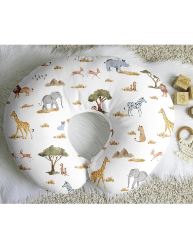 Cubierta de Almohada de Lactancia Sweet Jojo Verde Safari