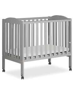 Cuna Portátil Plegable Dream On Me 682 Gris Frío 2 en 1