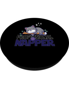 PopGrip estándar PopSockets gato amante de los gatos negro 2