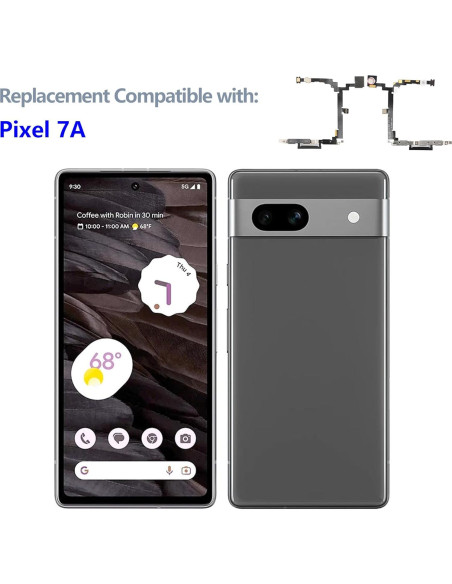 Reemplazo Botón Encendido y Cable Flex Google Pixel 7A