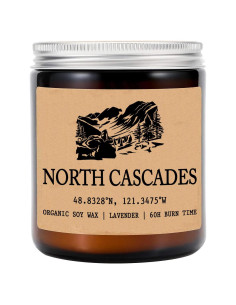 Vela Aromática de Soja Orgánica 8oz - Parque Nacional