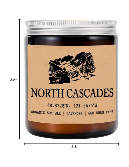 Vela Aromática de Soja Orgánica 8oz - Parque Nacional