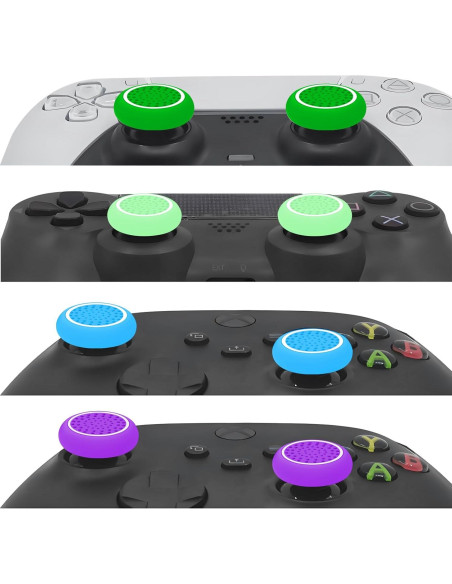 16 Piezas Tapas de Joystick Multicolor AMOACCESSORIES