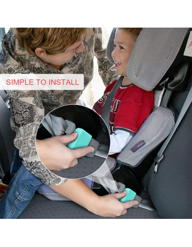 Cubierta de Seguridad para Cinturón de Silicona Morlike - 2 Paquete