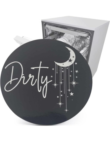 Imán de Lavavajillas Limpio Sucio Pretty Inappropriate 8.89 cm