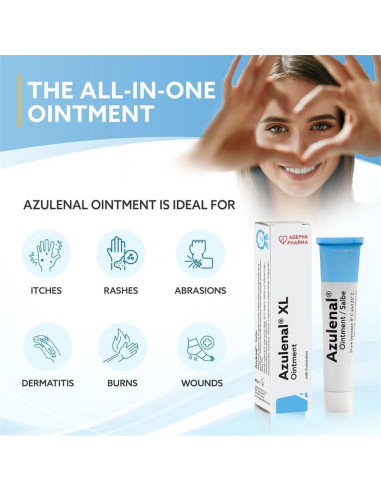 Ungüento Azulenal AGEPHA 50 g | Alivio Irritaciones Bebés y Madres