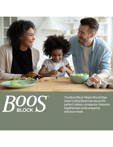 Tabla de Cortar de Madera John Boos CB 50.8x35.6 cm Reversible