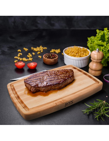 Tabla de Cortar de Madera John Boos CB 50.8x35.6 cm Reversible