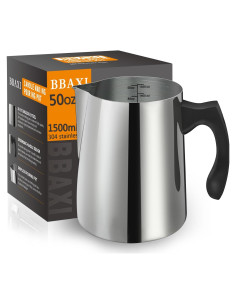 Olla para Verter Velas BBAXI 1500ml Acero Inoxidable