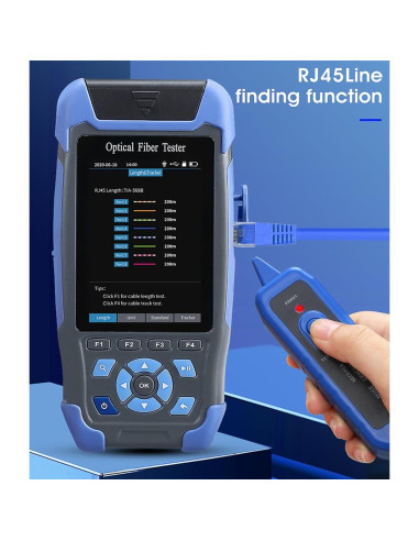 Mini-Pro OTDR Yide 1310/1550nm Multifuncional 5m-60km