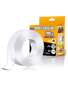 Cinta Doble Cara ANLOKE 5.08 m Alta Resistencia Reutilizable