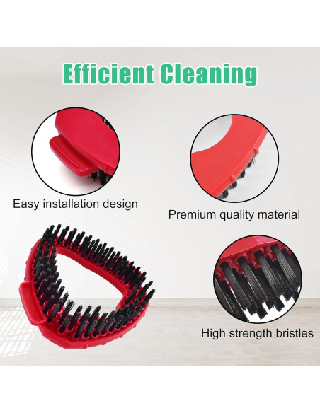 Set de Reemplazo Mopas Giratorias O Cedar - 2 Cabezas Microfibra + Mango Hierro