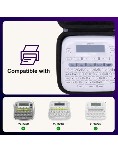 Funda LTGEM para Etiquetadora Brother P-Touch PTD220/210/200 2