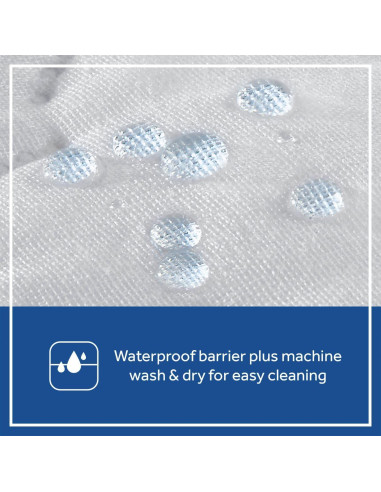 Protector de Colchón Impermeable Sealy Baby 2 Piezas 132x71 cm