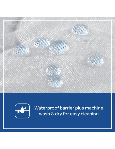 Protector de Colchón Impermeable Sealy Baby 2 Piezas 132x71 cm