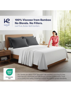 Funda de Almohada Refrigerante Kickoff Reina 100% Viscosa Bambú 2