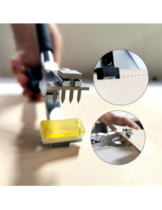 Perforadora de Agujeros BUTUZE para Cuero 4mm + Agujas y Hilo 2