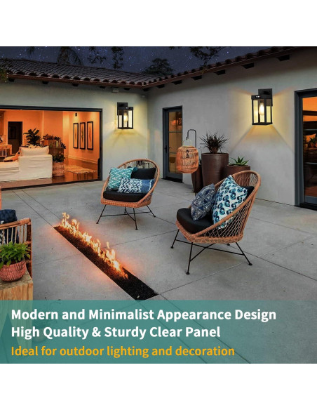 Aplique Solar de Pared AEQ con Sensor de Movimiento 17.3x15.5cm