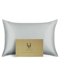 Funda de Almohada de Seda Orgánica 100% Morera Grado 6A 25 Momme