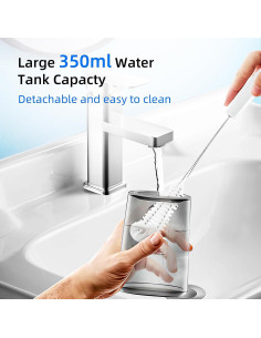 Irrigador Oral Eléctrico AMZBSR Negro 350ml 9 Modos IPX7 2