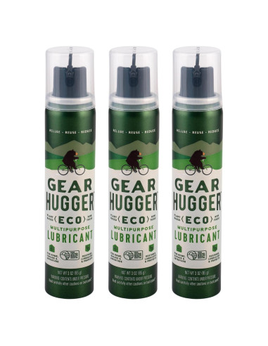 Lubricante Multipropósito Ecológico Gear Hugger - 3 Paquetes de 85 g