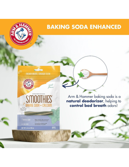 Golosinas Dentales Arm & Hammer para Perros Menta 198g