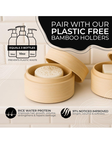 Champú y Acondicionador en Barra Viori Citrus Yao 99g