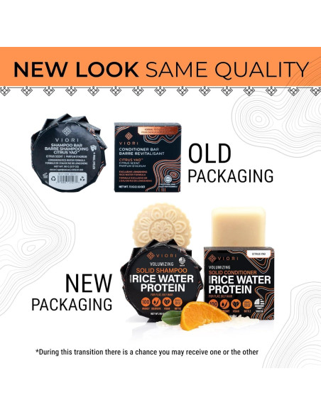 Champú y Acondicionador en Barra Viori Citrus Yao 99g